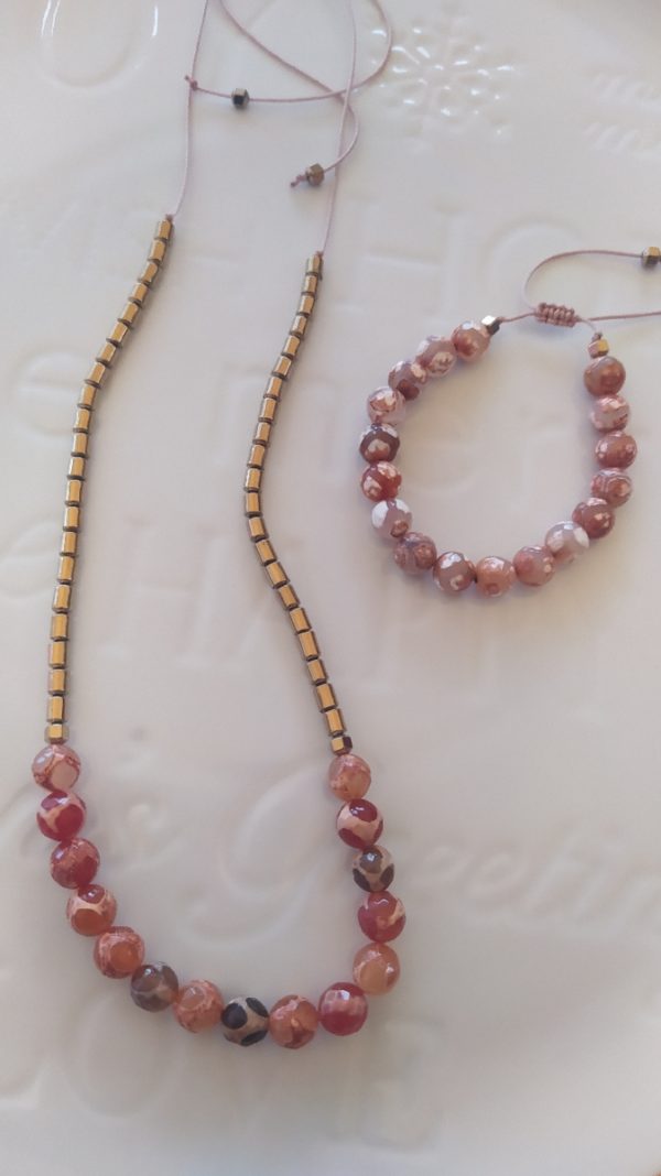 Orange-brown agate - Image 2