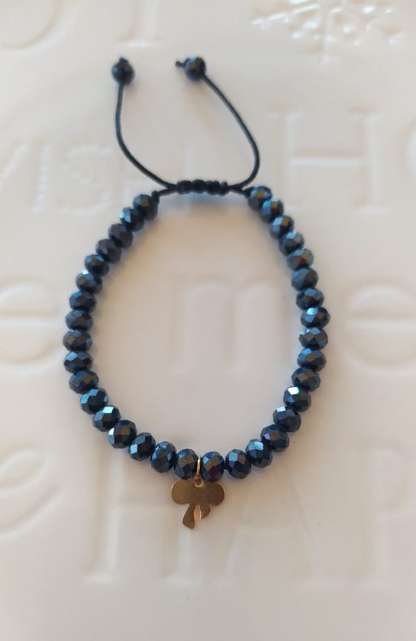Blueblack crystals