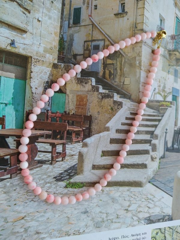 Pink shell necklace - Image 3