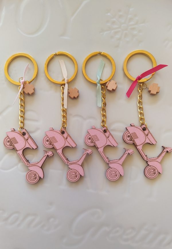 Pink vespa bracelets