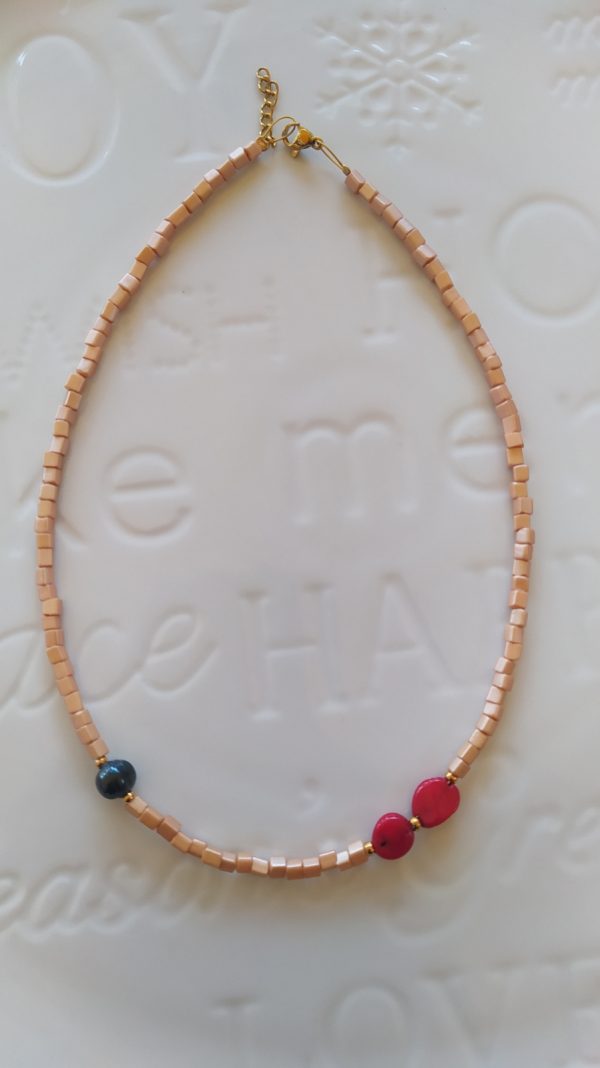Light brown beads