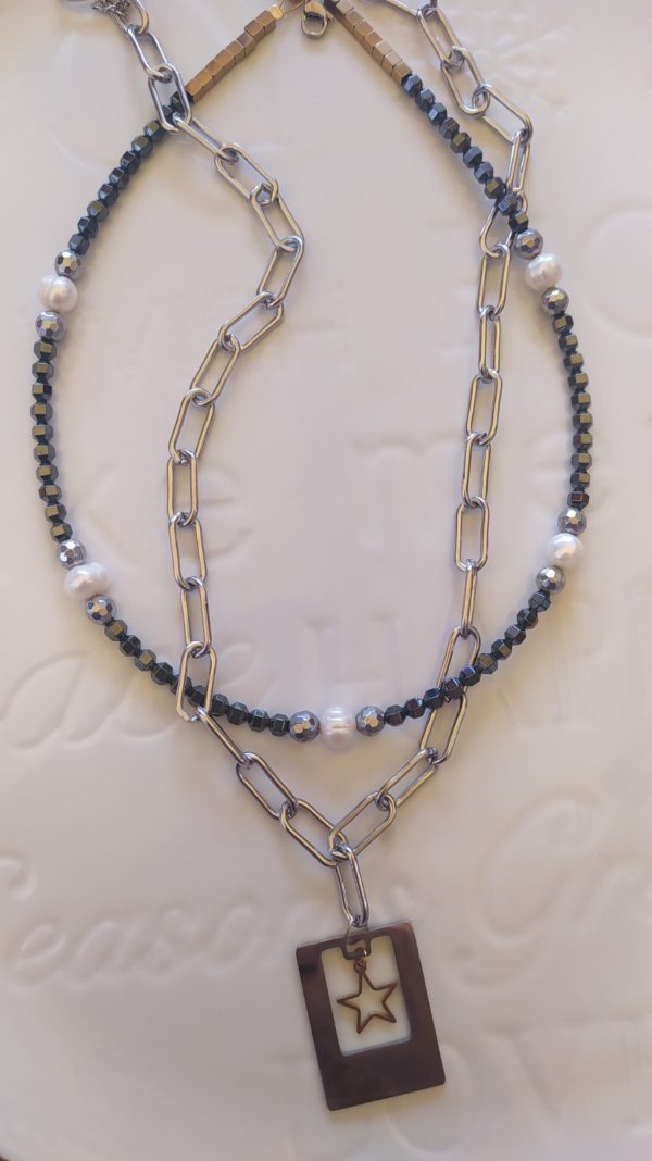 Pearl hem necklace - Image 2