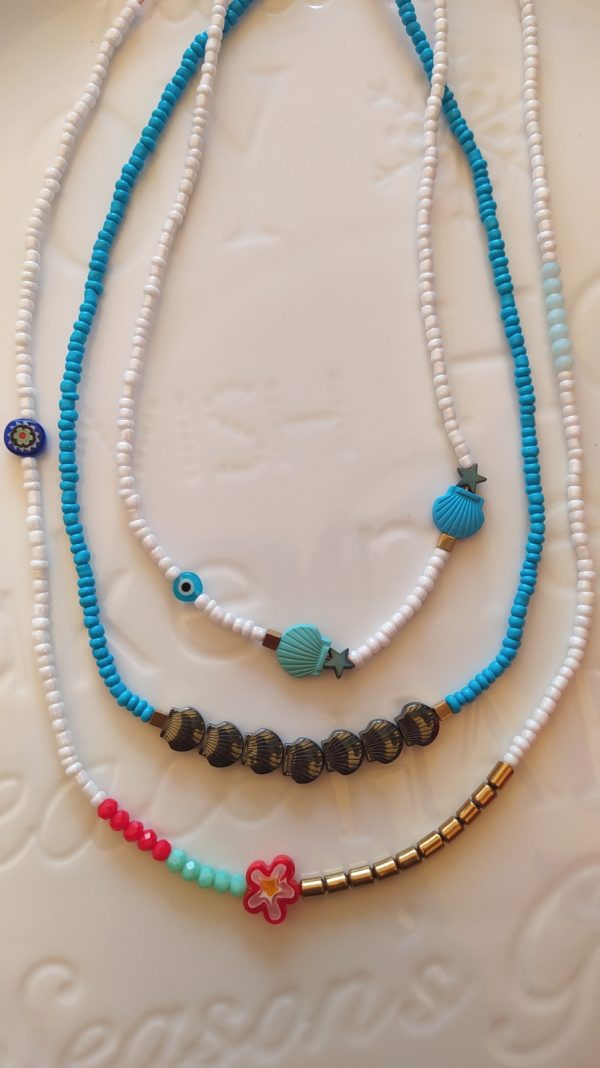 Light blue necklace-hem - Image 2