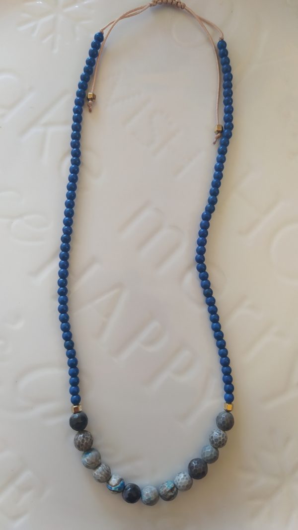 Blue howlite