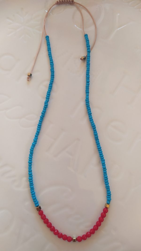 Light blue beads-n