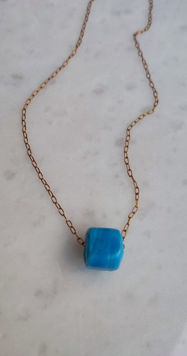 Light blue stone