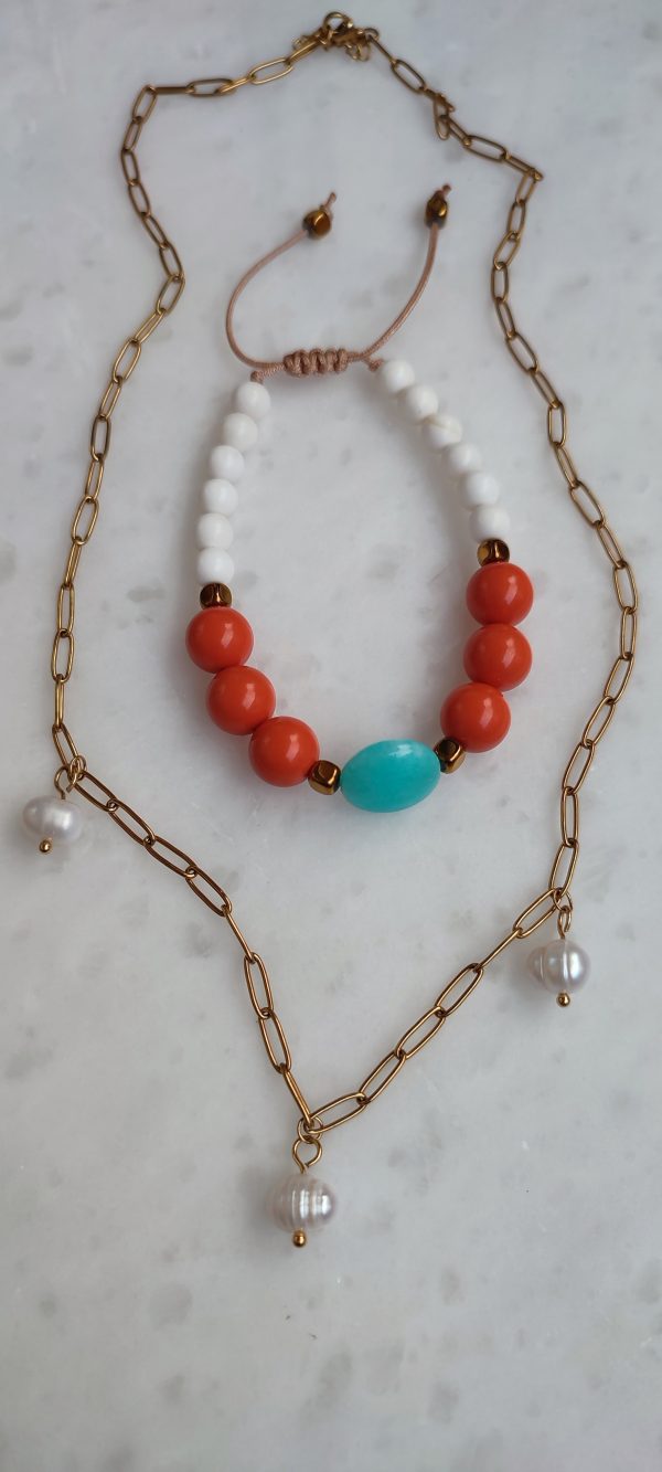 J-coral bracelet - Image 2