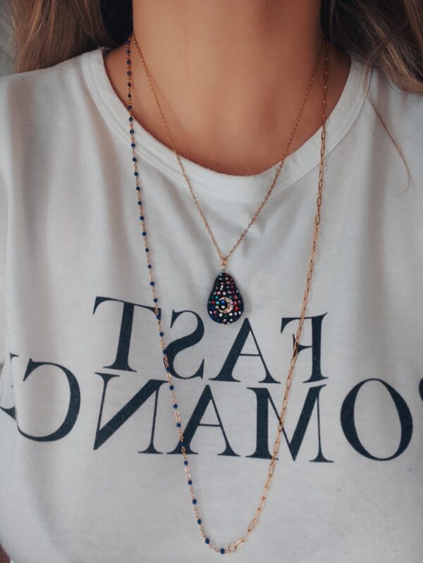 Deep purple necklace-ss - Image 5