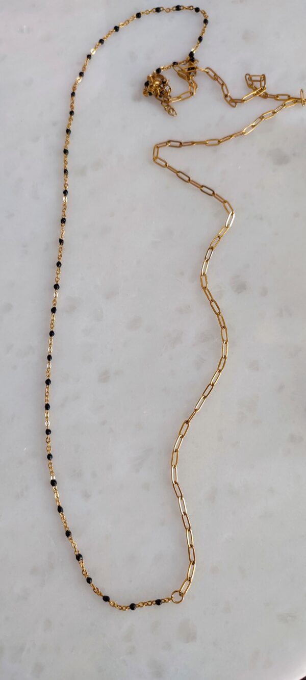 Black necklace-ss - Image 2