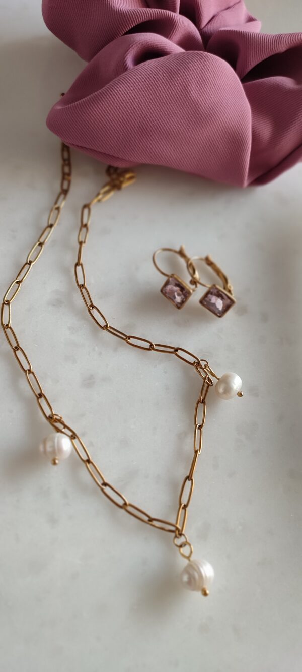Pink earrings - Image 2