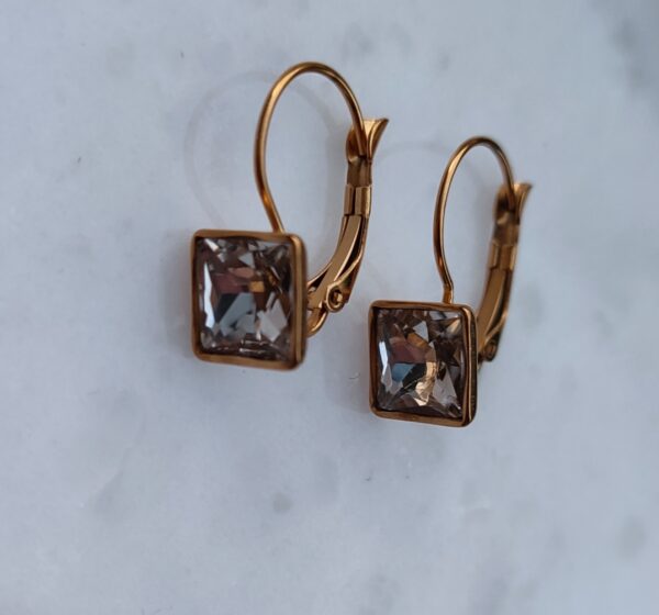 Crystal earrings