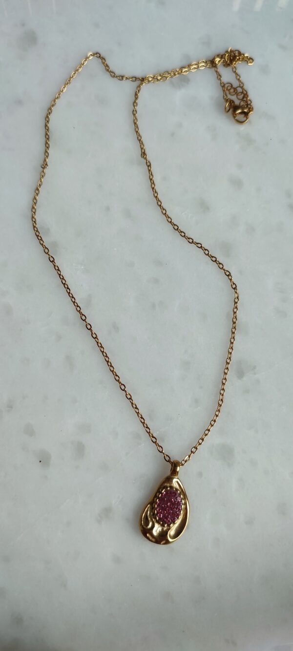 Strass p necklace - Image 2