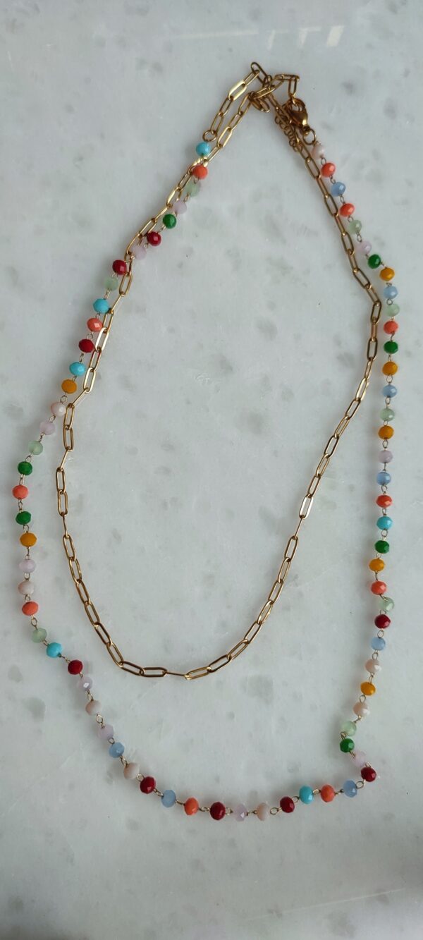 Colourful necklace