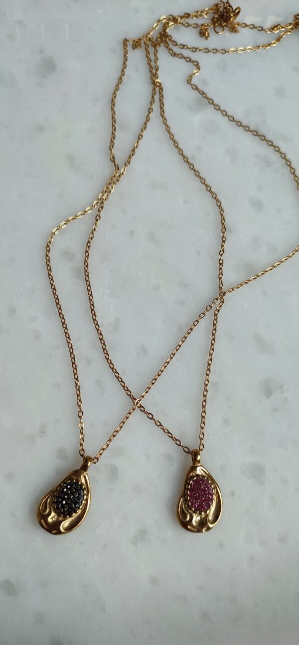 Strass p necklace - Image 3
