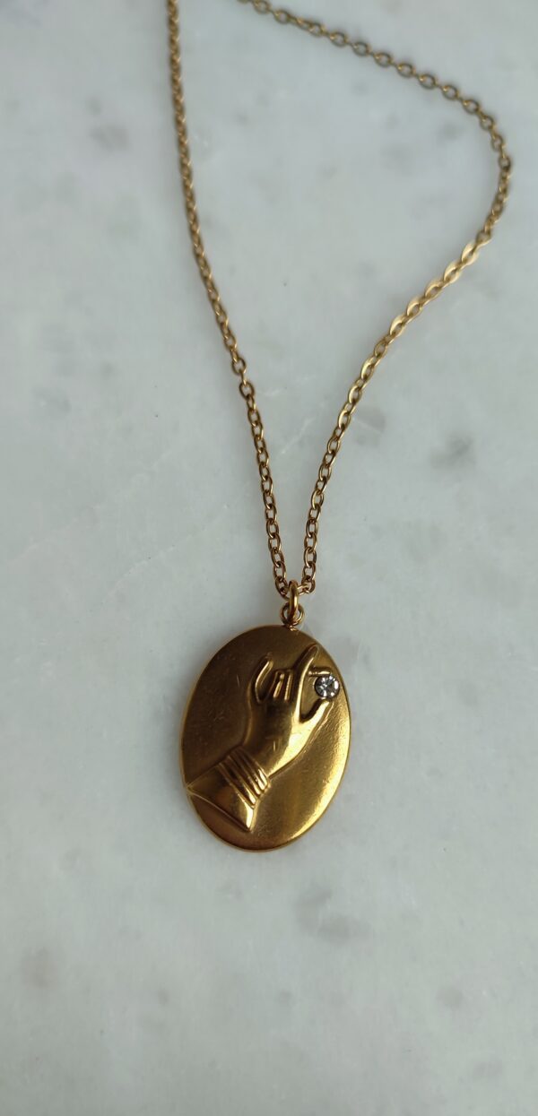 Hand necklace