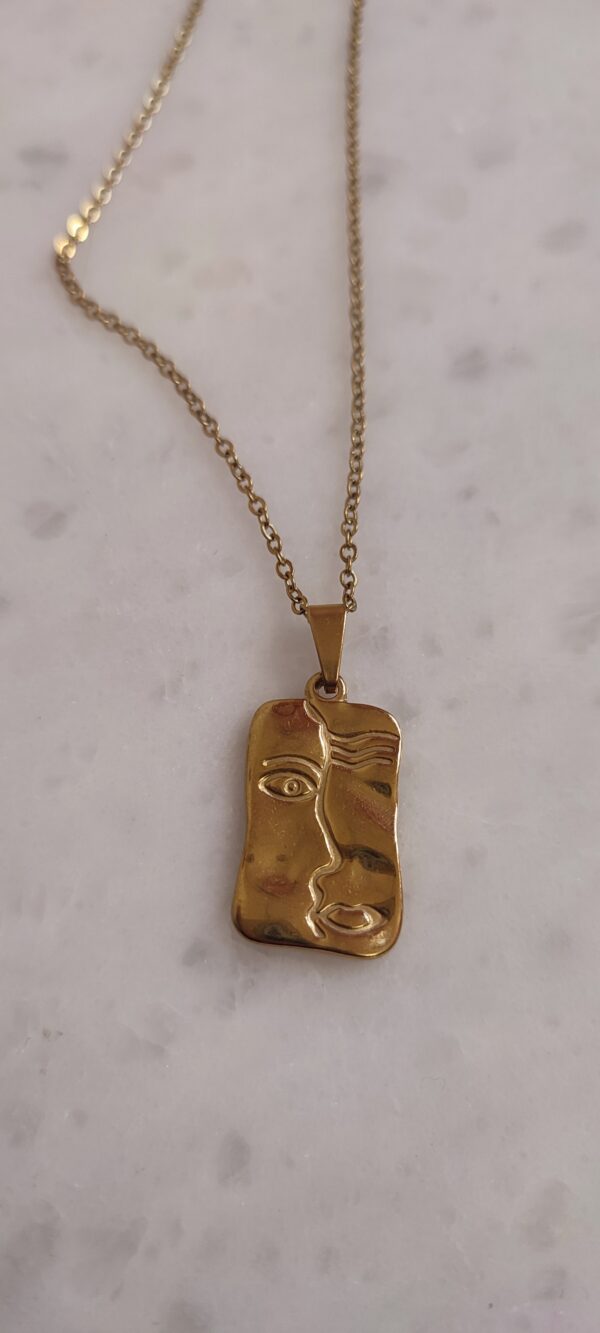 Double face necklace-g